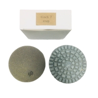 Disques de polissage diamantés haute performance Daofeng OEM pour ponceuse à sols 4 pouces à liant résineux pour béton, terrazzo, marbre, granit