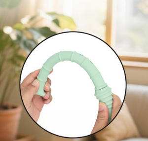 Flûte à bec soprano en silicone de style allemand à 6 trous, clé Do, instrument pour débutants en musique, vente en gros - Product Image 3