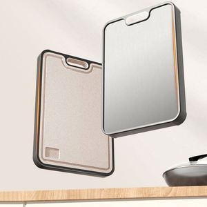 Tabla de Cortar Rectangular Higiénica de Doble Cara de Titanio Puro de Alta Calidad, Resistente a los Arañazos, 26.5x38.3x1.4cm, para Carne - Product Image 2