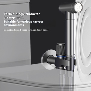 Modern <strong>High</strong>-<strong>Pressure</strong> Brass <strong>High</strong>-Flush One-In-Two-Out Toilet Strong Cleaning Ability with <strong>Sprayer</strong> for Bathroom Use - Product Image 2