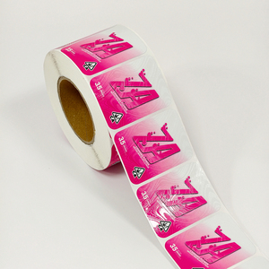 Eco Friendly <b>Roll</b> Labels Sustainable Material Self Adhesive <b>Stickers</b> for Green Brand Product Packaging - Product Image 1