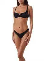 Maillot de bain 2 pièces sexy pour la plage, string d'été, bikini, maillots de bain, maillots de bain