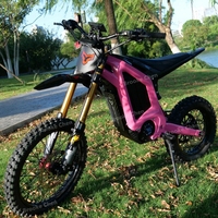 Moto électrique tout-terrain Arctic Leopard XF Pro 12Kw 72V, moteur coloré, 342N.m, pour adultes