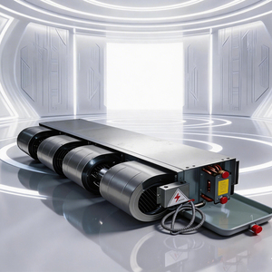 Unidad de Ventiloconvector Horizontal de Bajo Ruido con Motor EC de <span class=keywords><strong>3</strong></span> <span class=keywords><strong>Velocidades</strong></span> para Sistemas HVAC, Ventiloconvector Oculto - Product Image 5