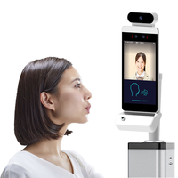 Sistema de Controle de Acesso Biométrico Android 11 WiFi com Reconhecimento Facial, Teste de Bafômetro, Áudio Bidirecional e Contagem de Pessoas - OEM/ODM Aberto