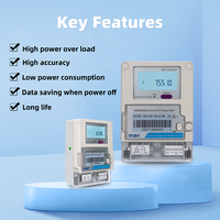Medidor de Energía DC Inteligente con Pantalla LCD, Montaje en Pared, Clase Industrial 0.5, 500A 1000V, RS485 Modbus RTU, Venta al Por Mayor de Fábrica OEM