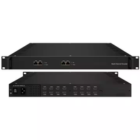 8/16/24 canaux numérique TV Headend CATV multiplexage brouillage ASI IP vers MPTS ASI multiplexeur brouilleur FTA multimode commutateur IP