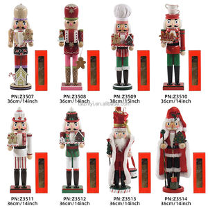 <span class=keywords><strong>Casse</strong></span>-<span class=keywords><strong>noisette</strong></span> en bois <span class=keywords><strong>de</strong></span> style varié <span class=keywords><strong>de</strong></span> 36 cm, homme en pain d'épices, décoration <span class=keywords><strong>de</strong></span> Noël populaire pour les ornements - Product Image 3