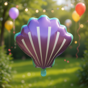 Globo Metálico de Papel de Aluminio para Fiestas, Color Morado, 54 cm, para Fiestas de Cumpleaños - Product Image 2