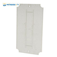 Boîtier de jonction extérieur en ABS/PC plaqué, à charnières, étanche IP66, anti-poussière, conforme RoHS, couleur personnalisable, marque Mingguan
