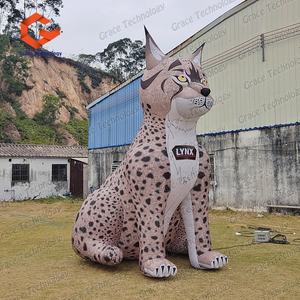 Leopardo Inflable Gigante Personalizado con Logotipo Impreso para Publicidad Comercial - Venta al por Mayor - Product Image 2