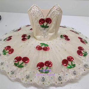 Taille Bon Marché Enfants Filles Femmes Adulte Performance Compétition <span class=keywords><strong>Blanc</strong></span> Ballet <span class=keywords><strong>Tutu</strong></span> - Product Image 1