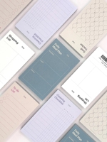 Logo personnalisé promotionnel petit bloc-notes en papier reliure thermique bloc-notes imprimé d'affaires