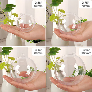Reaching New Heights Transparent Acrylic <b>Spheres</b> Round Hanging Decorative Ornaments For Christmas And Home Decor - Product Image 5