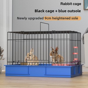 Jaula rectangular <span class=keywords><strong>de</strong></span> metal para conejos y cobayas, con estructura <span class=keywords><strong>de</strong></span> alambre, anti-salpicaduras <span class=keywords><strong>de</strong></span> orina, para interiores, <span class=keywords><strong>venta</strong></span> directa <span class=keywords><strong>de</strong></span> fábrica. - Product Image 5