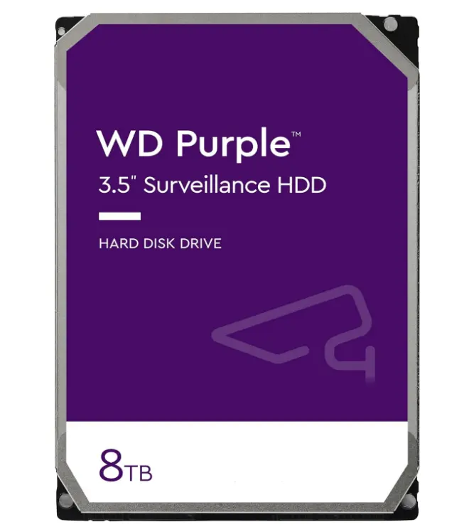 Purple Purple Pro HDD 7200 RPM 256MB Cache, Hard drive SATA 6.0 Gb/s 3.5 "" asli dan baru