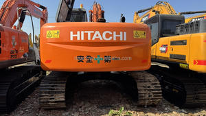 Excavadora Hitachi de 21 toneladas con bajas horas de trabajo usadas, motor Komatsu Original certificado por CE/EPA, caja de cambios con bomba controlada por PLC - Product Image 4