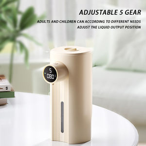 Distributeur automatique de savon sans contact pour cuisine et salle de bain, capacité de 350 ml, double fonction, désinfectant pour les mains, gel douche, ménage, hôtel - Product Image 2