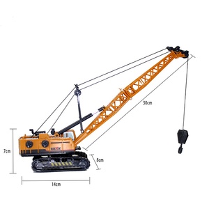 高品质手吊履带式仿真工程模型儿童玩具车 - Product Image 6