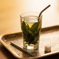 Venta caliente Super Yerba probiótico instantáneo Yerba Mate en polvo Paraguay Health Tea para enfoque y soporte intestinal