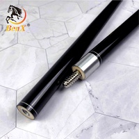 Queue de billard personnalisée en fibre de carbone, style 1/2, 13 mm, 2 pièces