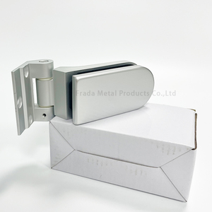 Pantalla de puerta corrediza de vidrio sin marco de acero inoxidable 304 bisagra de ducha de vidrio de 90 grados para entrada Exterior de cocina - Product Image 4