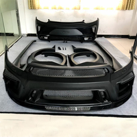 Kit de carrosserie large Style Aspec pour Volkswagen Scirocco Pare-chocs avant et arrière Jupe latérale de roue de voiture Garniture de sourcils