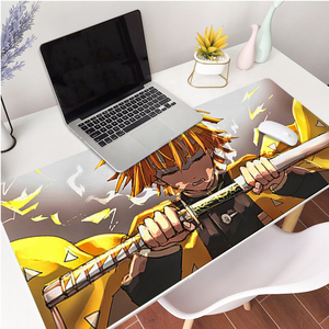<span class=keywords><strong>Demon</strong></span> <span class=keywords><strong>Slayer</strong></span> Kimetsu no Yaiba Design Table <span class=keywords><strong>de</strong></span> bureau antidérapante <span class=keywords><strong>tapis</strong></span> <span class=keywords><strong>de</strong></span> jeu <span class=keywords><strong>de</strong></span> haute qualité taille pour 40x90x0.2cm <span class=keywords><strong>tapis</strong></span> <span class=keywords><strong>de</strong></span> <span class=keywords><strong>souris</strong></span> offre spéciale - Product Image 3
