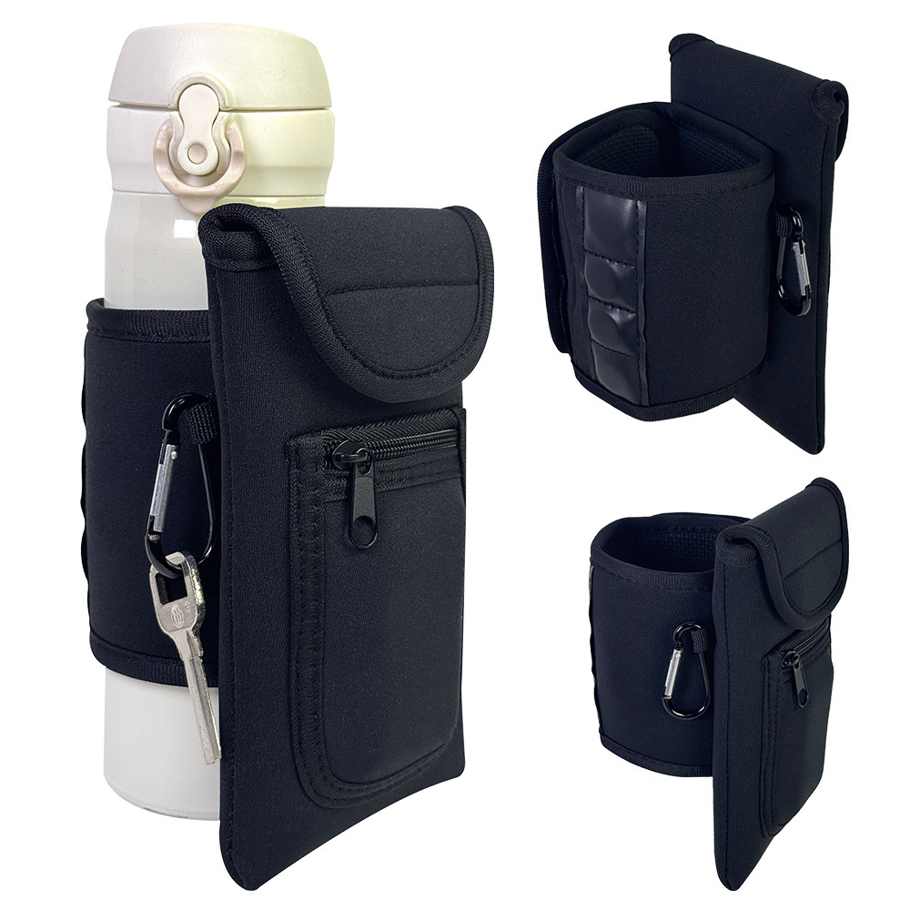 Black small magnetic-spot mountaineering buckle