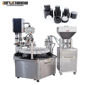 High Quality Cosmetic Face Cream Body Lotion Paste Weigher Filling Machine