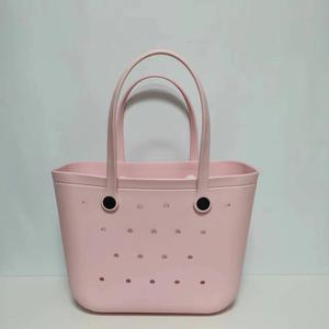 Custom Vrouwen Eva Strandtas Waterdichte Duurzame Mode Sac Croc Handtas Draagtas Siliconen Groothandel Hoge Capaciteit Stijlvolle Draagtas - Product Image 2