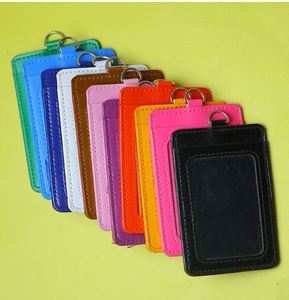 Porte-badge promotionnel personnalisé par sublimation avec clip, porte-clés en cuir PU, porte-cartes de visite - Product Image 6