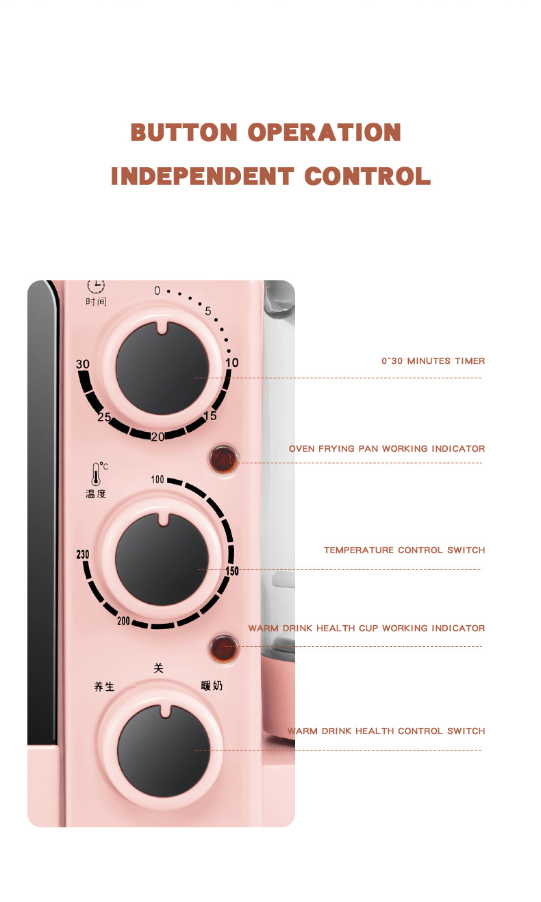 Commercial Baking Home Kitchen Appliances Spare For Electric Oven Commercial Bakery Cooker With Pizza Mini Electric Oven