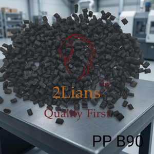 เม็ดพลาสติก PP สีดำ ยี่ห้อ 2Lians รุ่น 2025127LD บรรจุถุง สำหรับใช้รีไซเคิล ผลิตในมาเลเซีย - Product Image 3