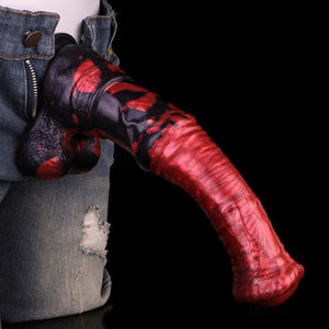 Online alışveriş damla nakliye tasarım Alien seks oyuncak büyük kalın fantezi silikon yapay penis vantuz yumuşak kadın erkek çiftler için - Product Image 6