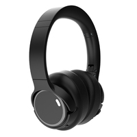 Audífonos Inalámbricos ANC con Bluetooth 5.2, Auriculares con Cancelación de Ruido, Llamadas HD, Larga Duración de Batería, Logotipo Personalizado para Viajes y Trabajo