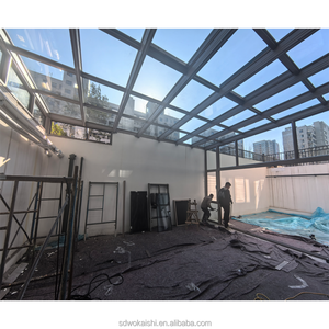 Cerramiento de Patio con Marco de Aluminio, Doble Vidrio Templado Low-E, Impermeable, Protección Solar, Aislamiento Térmico, Personalizado para Residencias - Product Image 5