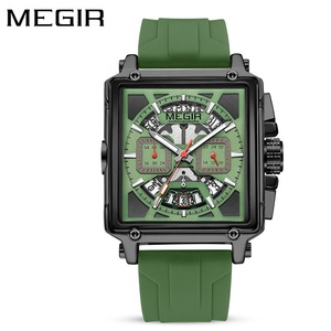 Megir 2233G Solar Powered Alloy <b>Watch</b> for <b>Men</b> & Boys Cool <b>Black</b> New Fashionable Design - Product Image 6