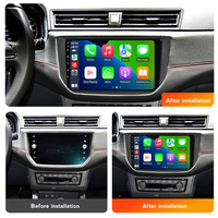 MEKEDE 8G 128G Android 12 Control de voz 8Core IPS DSP Video de coche para SEAT Ibiza 2017 2018 2019 2020 Car-PLAY 4G LTE WIFI GPS BT
