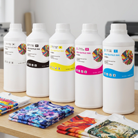 Tinta Dtg 1000ml untuk Printhead Epson I3200 Berkualitas Tinggi, Tinta Pigmen Tekstil Dtg Tanpa Pre-Treat, Dijual Grosir dalam Jumlah Besar