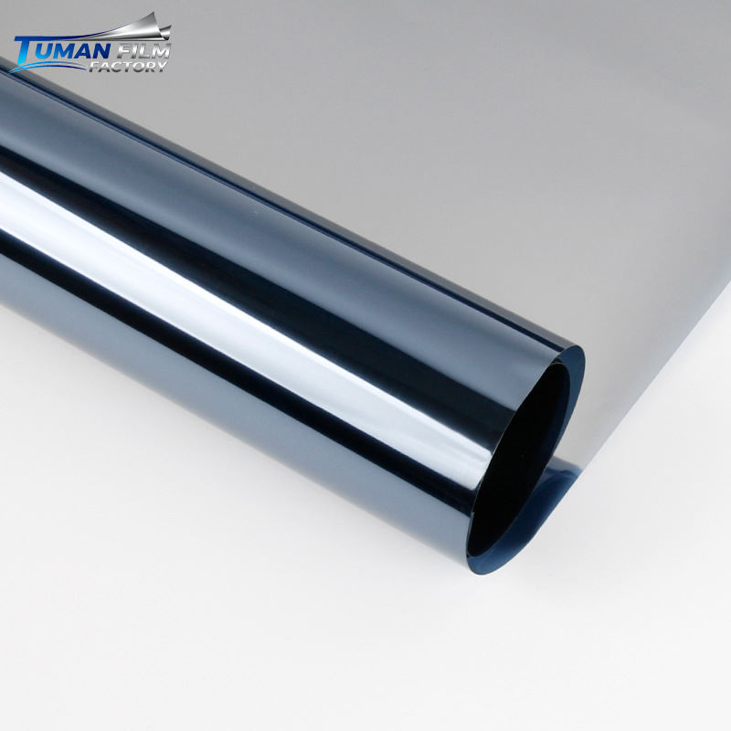 Bleu foncé argenté 1,52 m * 30 m/rouleau