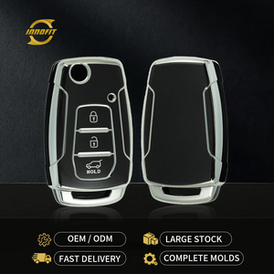 Innofit MHB2 Factory Premium Key Fob Cover TPU pour Mahindra <span class=keywords><strong>SsangYong</strong></span> <span class=keywords><strong>Kyron</strong></span> 2 Sanka Actyon Korando Faible MOQ Pas Cher - Product Image 1