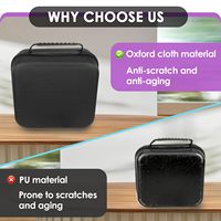 Étui de protection rigide, léger, durable et étanche en EVA pour masque facial Shark CryoGlow LED, personnalisable et portable
