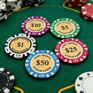 Fiches da Poker in Ceramica con <span class=keywords><strong>Foto</strong></span> Personalizzate, Nuovo Design Professionale Inciso, Produzione Cinese - Product Image 2