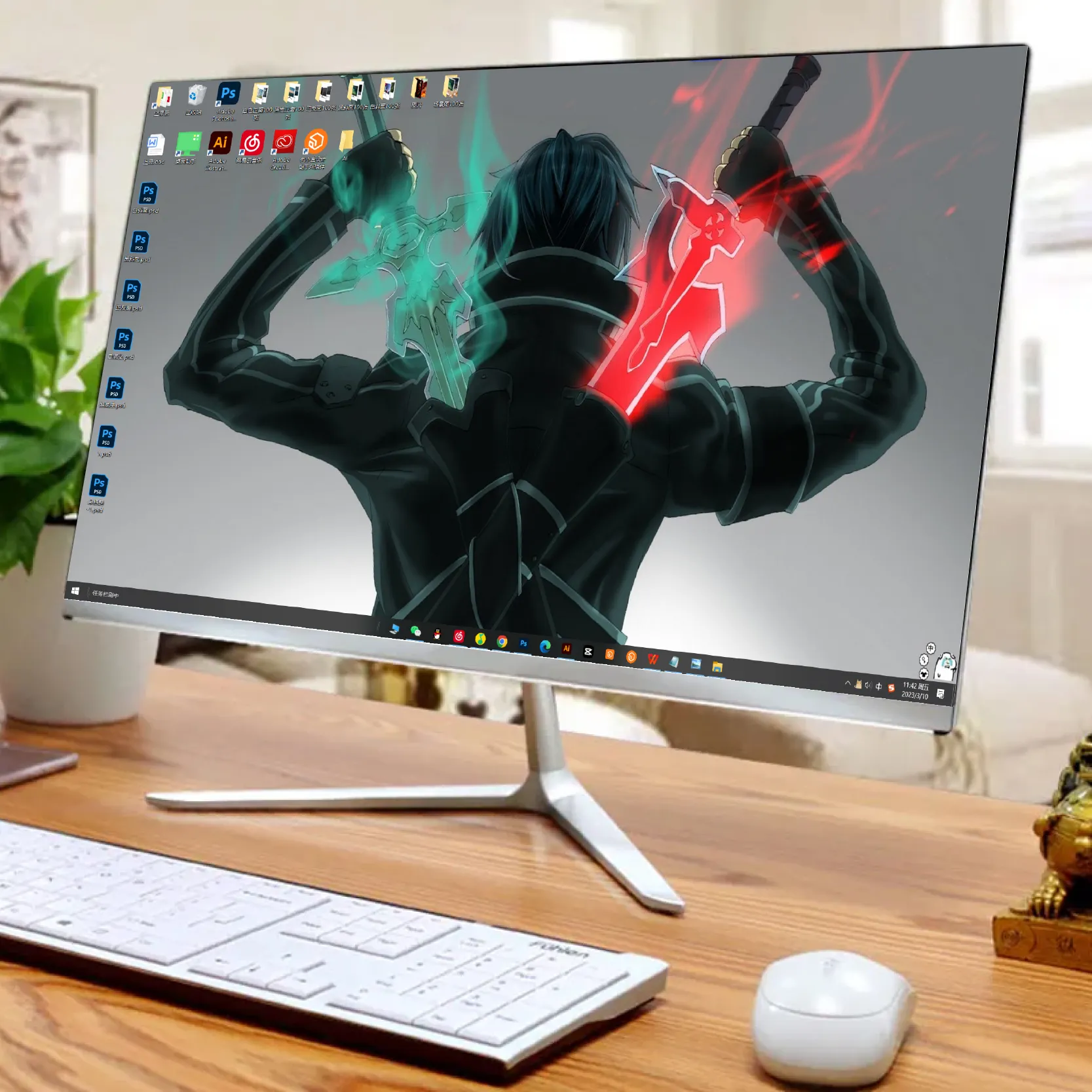 En çok satan toptan fiyat monitör 144Hz harici Ultra geniş eğri 23 oyun 27 Moniteur 4K Pc bilgisayar oyun Lcd 32 ekran