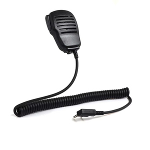 Microphone haut-parleur interphone KMC-26, microphone pour radio bidirectionnelle, compatible avec les talkies-walkies K Head - Product Image 1