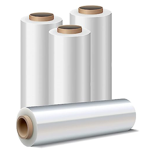 Jumboo Roll Stretch Film Soft Protective Packaging PE POF LLDPE <strong>Plastic</strong> Wrap Roll Custom Logo <strong>Printing</strong> for Pallet Wrapping - Product Image 4