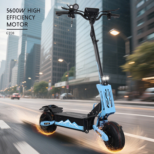 Trottinette à deux roues pliable 60V 5600W 27Ah avec une autonomie de 40-60 km et une vitesse de 75 km/h pour adultes GT08 Design pliable - Product Image 3