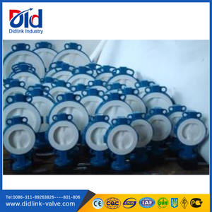 औद्योगिक सेटिंग्स में जल अनुप्रयोग के लिए 4 इंच मैनुअल कास्ट आयरन फुल लुग टाइप तितली वाल्व - Product Image 5