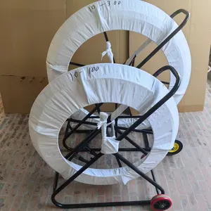 Ngầm đẩy kéo ống dẫn cáp kéo máy sợi thủy tinh Cáp puller dây 4-16 mét fibre rắn Ống Rodder